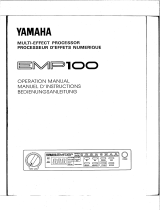 Yamaha EMP100 El kitabı