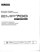Yamaha EMP700 El kitabı