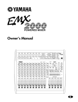 Yamaha mix EMX 2000 Kullanım kılavuzu