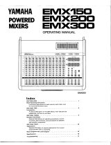 Yamaha EMX150 El kitabı
