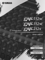 Yamaha EMX 512 El kitabı