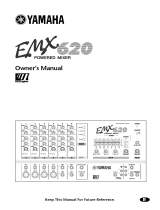 Yamaha EMX620 Kullanım kılavuzu