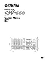 Yamaha EMX660 Kullanım kılavuzu