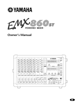 Yamaha EMX860ST Kullanım kılavuzu