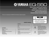 Yamaha EQ-550 El kitabı