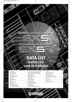 Yamaha EX5R Veri Sayfası