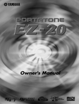Yamaha Portatone EZ-J23 Kullanım kılavuzu