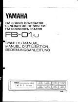 Yamaha FB-01 El kitabı