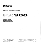 Yamaha FX900 El kitabı