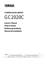 Yamaha GC2020C El kitabı