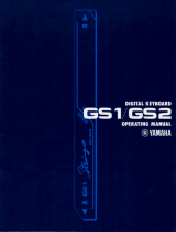 Yamaha GS1 El kitabı