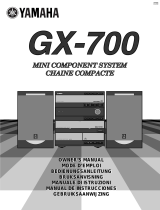 Yamaha GX-700 El kitabı
