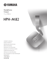 Yamaha Casque HPH-M82 El kitabı