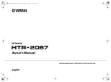 Yamaha HTR-2067 El kitabı