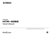 Yamaha HTR-4069 El kitabı