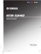 Yamaha HTR-5240 Kullanım kılavuzu