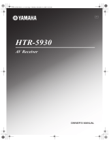 Yamaha HTR-5940 El kitabı