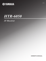 Yamaha HTR-6050 El kitabı