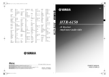 Yamaha HTR-6150 El kitabı