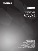 Yamaha ISX-800 El kitabı