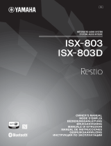 Yamaha ISX-803 El kitabı