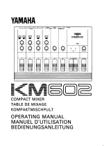 Yamaha KM602 El kitabı