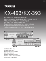 Yamaha KX-493 El kitabı