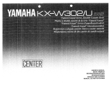 Yamaha KX-W302U El kitabı