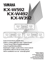 Yamaha KX-W492 El kitabı