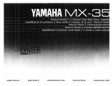 Yamaha M-35 El kitabı