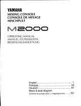 Yamaha M2000 El kitabı