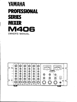 Yamaha M406 El kitabı