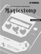 Yamaha MagicStomp El kitabı