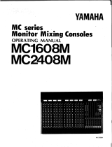 Yamaha MC2408M El kitabı