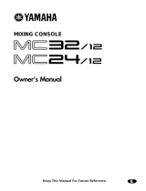 Yamaha MC24 El kitabı