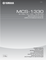 Yamaha MCS-1330 El kitabı