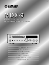 Yamaha MDX-9 Kullanım kılavuzu