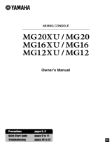 Yamaha MG20XU El kitabı