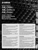 Yamaha MG 206 El kitabı