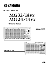 Yamaha MG32/14FX Kullanım kılavuzu