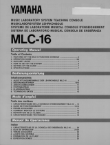 Yamaha MLC-16 El kitabı