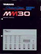 Yamaha MM30 El kitabı
