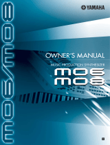 Yamaha MO6 El kitabı