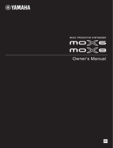 Yamaha MOX8 El kitabı