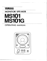 Yamaha MS101G El kitabı