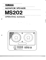 Yamaha MS202 El kitabı