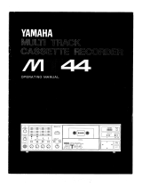 Yamaha MT44 El kitabı