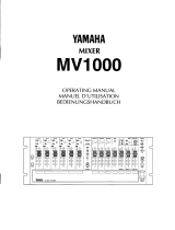 Yamaha MV1000 El kitabı