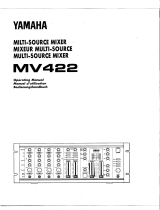 Yamaha MV422 El kitabı