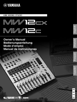 Yamaha MW12CX El kitabı